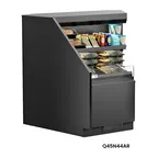 image of Structural Concepts Q45N44AR - 44-3/4"W x 32-3/4"D x 42-3/4"H Open Air Merchandiser, Black Finish