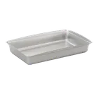 image of Vollrath 40006 Steam Table Pan, 6 Qt, 11.5"W x 19"D x 3.125"H Brushed Stainless Steel NSF - 1/Each