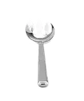 image of Vollrath 46950 Hollow Handled Notched Serving Spoon, 11‑5/8" Stainless Steel Buffetware, Imported