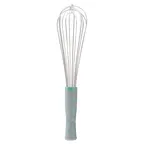 image of Vollrath 47091 French Whip, 12" Nylon Handle, 304 Stainless Steel Wires, NSF Certified - 1/Each