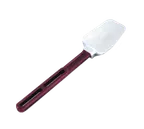 image of Vollrath 58110 - 10" SoftSpoon™ Spoonula, Red Handle, Black Silicone Blade, NSF Certified - 1/Each