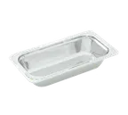 image of Vollrath 8231120 Steam Table Pan, 1/3 Size 13-1/16" W x 7" D x 2-1/2" H, 1.9 Qt Steel, NSF Certified