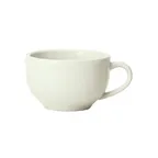 image of Winco BCC-8-AW - 8 oz Porcelain Cup, 3-3/4" W x 3-3/4" D x 2-1/4" H, White, Stackable - 1 Dozen