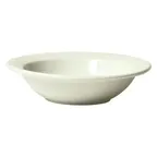 image of Winco BGB-13-AW - 13 Oz Round Porcelain Bowl, 6" Diameter, Rolled Edge, American White - 1 Dozen