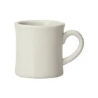 image of Winco BMC-12-AW China Mug, 12 oz Porcelain, American White, 3.5" W x 3.5" D x 4" H - 1 Dozen