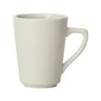 image of Winco BMC-85-AW China Mug, 8.5 Oz 3"W x 3"D x 4.25"H Porcelain White, Non-Stackable - 1 Dozen
