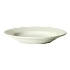 image of Winco BPB-2212RE-AW 22oz Porcelain Pasta Bowl 12" Diameter 1-3/4" Height White - 1 Dozen