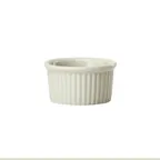 image of Winco FRR-1-AW Ramekin Sauce Cup, 1 oz, 2.25" W x 2.25" D x 1.125" H, Porcelain, White - 1 Dozen