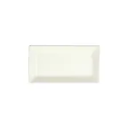 image of Winco RPR-85-AW - Rectangular Porcelain China Platter, 8½" W x 4½" D x ¾" H, White Finish, 1 Dozen