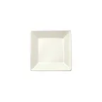 image of Winco RPS-5-AW - 5" x 5" Square Porcelain China Plate, White Finish, 5", 1/2" Height - 1 Dozen