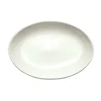 image of Winco SPO-19-AW Oval China Platter, 19" x 13-3/4" x 2-1/4", American White Porcelain Serving Tray