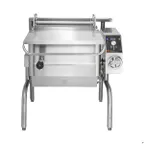 image of Groen BPM-30GSP 30 Gallon Gas Tilt Skillets Braising Pan, Manual Tilt, Open Frame Base, 104.000 BTU
