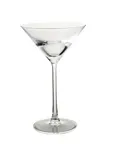 image of Yanco AS-508 Martini Glass, 7 1/2" x 4 1/2" x 3 1/8", 8.5 oz Stemmed Glass, Dishwasher Safe - 1 Dozen