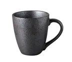 image of Yanco DB-012 - Black China Mug, 3"5/8 x 4", 12 oz, Bronze, Dishwasher & Microwave Safe - 1 Dozen