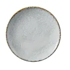image of Yanco IB-706 Iris Blue China Plate, 6¼" x ¾" Round Coupe, Dishwasher/Microwave Safe - 1 Dozen