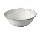 image of Yanco LE-306 - Legna Round Salad Bowl 6" x 2" 18 Oz White/Brown Microwave Safe - 1 Dozen