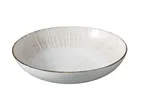 image of Yanco LE-309 - Round China Bowl, 9" Dia x 2¼" Hgt, 45 oz Two‑Tone, Dishwasher Safe - 1 Dozen