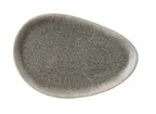 image of Yanco MI-214 - Oval Plate, 14" x 9 3/4" x 1", Gray Melamine, Dishwasher Safe - 1 Dozen