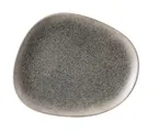 image of Yanco MI-312 - Gray Melamine Plate, 12" x 10" x 1¼", Dishwasher Safe, Break‑Resistant - 1 Dozen