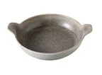 image of Yanco MI-509 Gray Melamine Bowl with Handle, 9" x 7" x 1¾", 24 oz, Dishwasher Safe - 1 Dozen