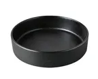 image of Yanco NB-508 Noble Black Round China Bowl, 8" x 2", 35 oz, Dishwasher & Microwave Safe - 1 Dozen