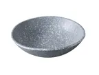 image of Yanco ST-3106 - Round Plastic Bowl, 6½" x 1½", 16 oz Gray Melamine, Dishwasher Safe - 1 Dozen