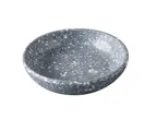 image of Yanco ST-403 - Round Sauce Dish, 3¼" x ¾" (4"), 4 oz, Gray Melamine, Dishwasher Safe - 1 Dozen