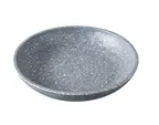 image of Yanco ST-407 - 7" x 1¼" 16 oz Melamine Salad Soup Bowl Gray Break‑Resistant - 1 Dozen