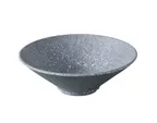 image of Yanco ST-507 Stone Art Plastic Bowl, 7¾" x 2½" (32 oz) 1 Quart Round Melamine Gray - 1 Dozen