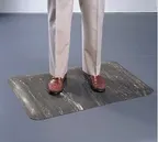 image of Cactus 1075F-3 Anti‑Fatigue Mat, 3' Wide, 1/2" Thick Rubber Top on Sponge Base, Edge, Per Foot