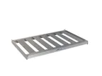 image of Channel BC2036 T-Bar Cantilever Shelving, 36"W x 20"D x 72"H, Aluminum, 900 lb Capacity, NSF