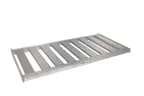 image of Channel BC2060 T-Bar Cantilever Shelving, 60"W x 20"D x 72"H, Aluminum, 900 lb Capacity, NSF