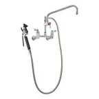 image of Fisher 11770 Faucet, Wall Mount, 8" Adjustable Centers, 14" Swing Spout
