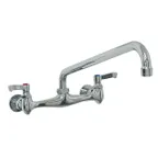image of Fisher 33693 Econo Faucet, 8” Adjustable Wall Mount, Lever Handles