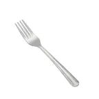 image of CAC China 1001-05 Dominion Dinner Fork, 7-1/8" Length, Medium Weight, 18/0 Stainless Steel - 1 Dozen