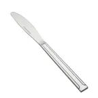 image of CAC China 1001-08 Dominion Dinner Knife, 8" Length, 18/0 Stainless Steel Solid Handle - 1 Dozen