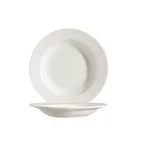 image of CAC China 101-115 - Soup Plate, 24 oz (11½" Dia × 1⅝" H) Round White Porcelain Safe - 1 Dozen