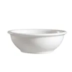 image of CAC China 101-210 Lincoln Casserole Bowl, 10" Dia x 3¼" H, 64 oz White Porcelain, Dishwasher Safe