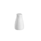 image of CAC China 101-PS - Porcelain Pepper Shaker, 1"3/8" L x 1"3/4" W x 3"1/2" H, Bone White Safe 1 Dozen