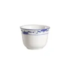 image of CAC China 103-55 - Blue Tea Cup, 5 oz (3" Dia x 2-1/4" H), Porcelain, Blue White - 1 Dozen