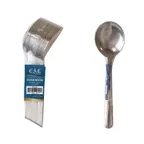 image of CAC China 1201-04 Dominion Bouillon Spoon, 6" Length, 18/0 Stainless Steel, Medium Weight - 1/Pack