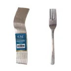 image of CAC China 1201-06 Dominion Salad Fork, 6" Length, 18/0 Stainless Steel, Medium Weight - 1/Pack