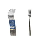 image of CAC China 1201-07 Dominion Oyster Fork, 5 5/8" Length, 18/0 Stainless Steel, Medium Weight - 1/Pack