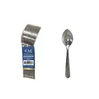 image of CAC China 1201-09 Dominion Demitasse Spoon, 4-5/8" Length, 18/0 Stainless Steel - 1/Pack