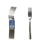 image of CAC China 1202-05 Windsor Dinner Fork, 7" Length, 18/0 Stainless Steel, Medium Weight - 1/Pack