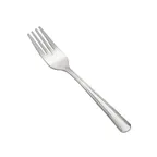 image of CAC China 2001-06 Salad Fork, 6‑1/8" Length, 18/0 Stainless Steel Frost Finish - 1 Dozen