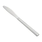 image of CAC China 2001-08 Dinner Knife, 7-7/8" Solid Handle, 18/0 Stainless Steel Frost Finish - 1 Dozen
