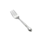 image of CAC China 2003-06 Elizabeth Salad Fork, 6-1/2" Length, Heavy Weight, 18/0 Stainless Steel - 1 Dozen