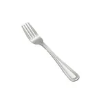 image of CAC China 2008-06 Pearl Salad Fork, 6" Length, Heavy Weight, 18/0 Stainless Steel - 1 Dozen