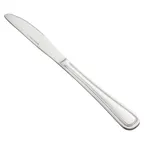 image of CAC China 2008-08 Pearl Dinner Knife 8-3/4" Length Solid Handle 18/0 Stainless Steel - 1 Dozen